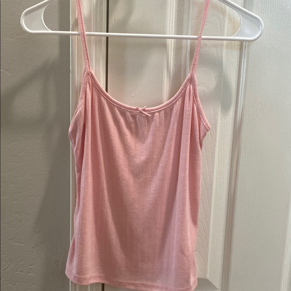 SHEIN Pink Fitted Camisole Top